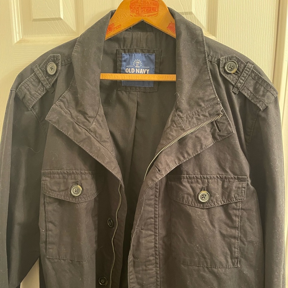 Mens XL Old Navy Twill Jacket